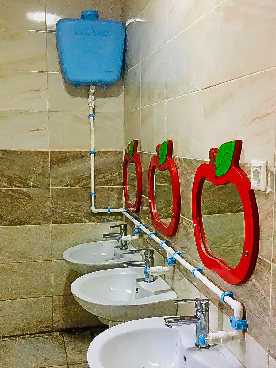 Depolu Borulu Butonlu Sabunluk Sistemleri
